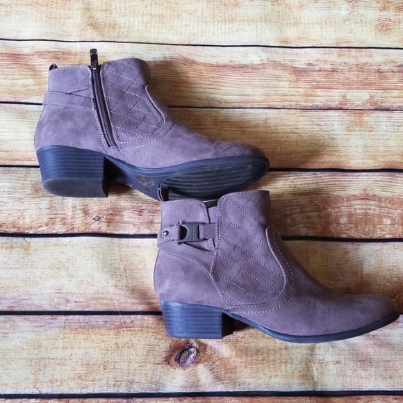 Liz Claiborne Shoes - Liz Claiborne Paulina Suede Ankle Boots, 8.5M